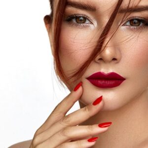 gel nails at springs beauty salon in warrington